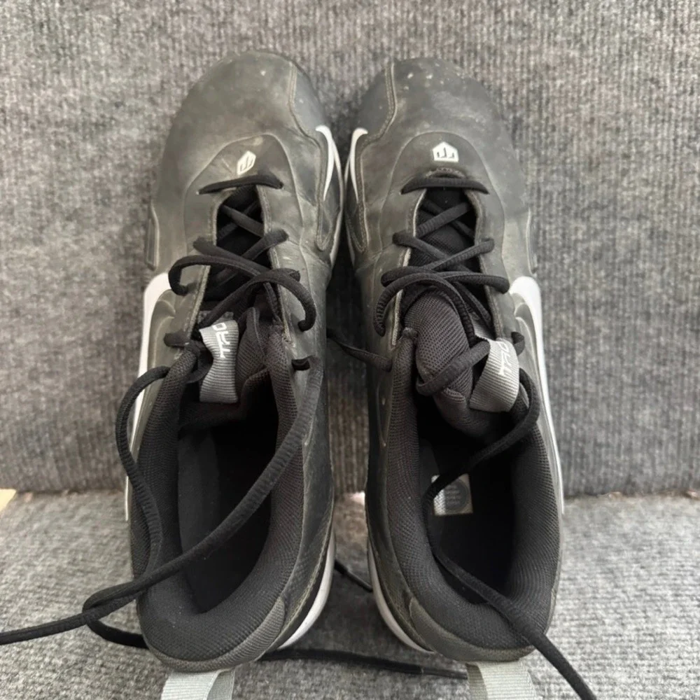 Nike Force Trout 7 Pro MCS Mens 9 Baseball Cleats Black White Fastflex CQ7644